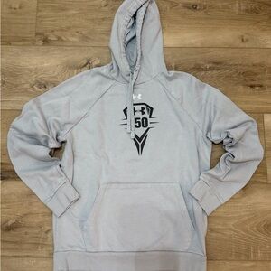 Under Armour 150 Rivals Gray Men's Hoodie Size Medium